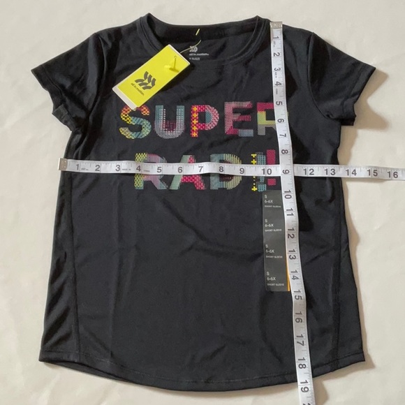 all in Motion toddler Girls Graphic tee size S‎ 6/6X - Picture 3 of 4
